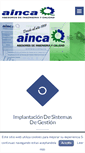 Mobile Screenshot of ainca.net